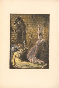 ヨーロッパ。予言、プレート13ベントレー10 作： William Blake